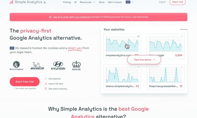 Simple Analytics