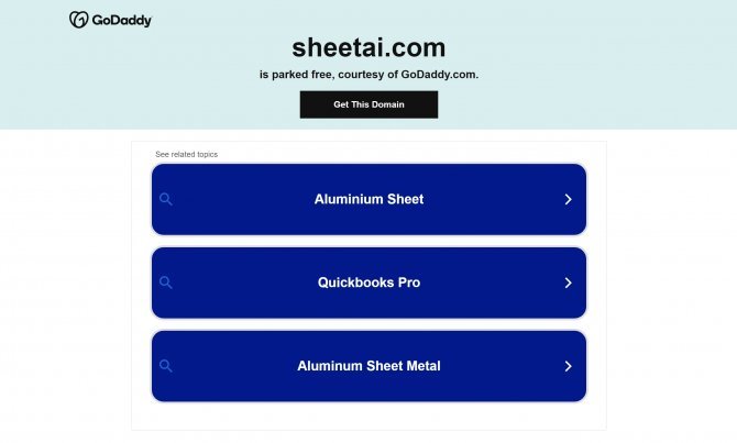 Sheet AI