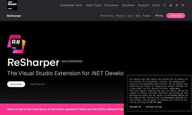JetBrains ReSharper