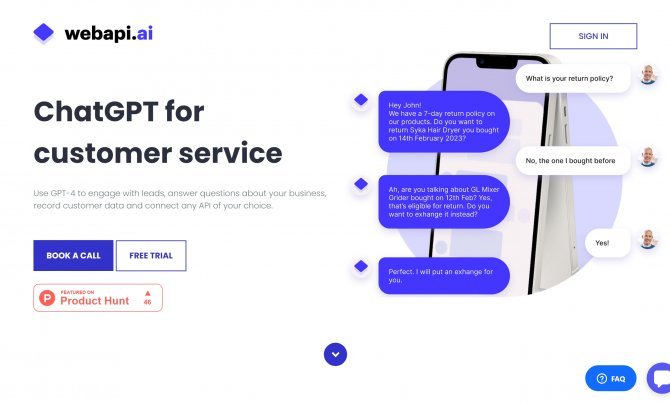 Webapi.ai 2.0