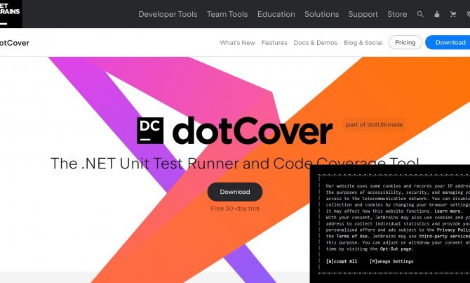 JetBrains dotCover