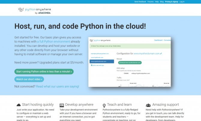 PythonAnywhere