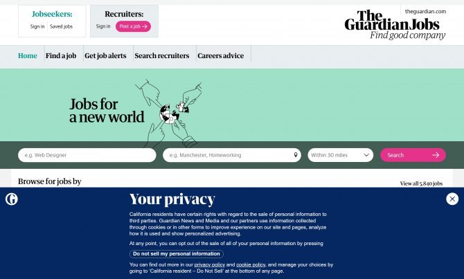 The Guardian Jobs