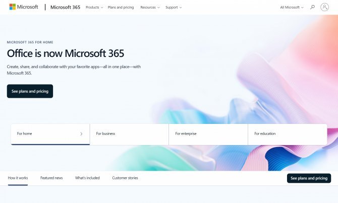 MS office 365 (Microsoft 365)