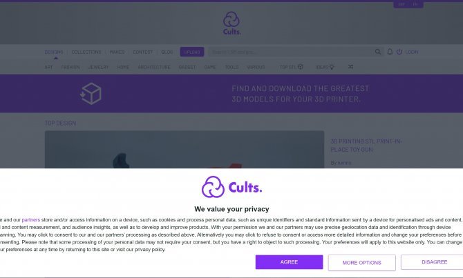 Cults 3D