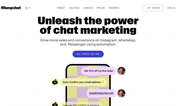 Manychat