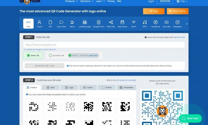 QR TIGER